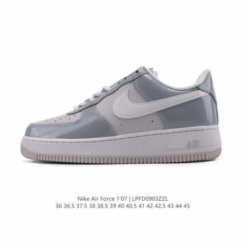 耐克 Nike Air Force 1 '07 Low 空军一号含气垫 小白鞋 2025年 蛇年新款 低帮百搭厚底增高休闲运动板鞋。柔软、弹性十足的缓震性能和出