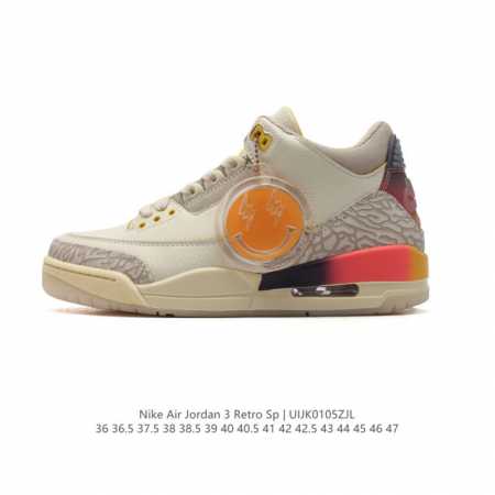 公司级 耐克 乔丹 Aj3 耐克 Nike Air Jordan 3 Retro Se 乔3 复刻篮球鞋 乔丹3代 三代 男女子运动鞋，作为 Aj 系列中广受认 - 点击图像关闭