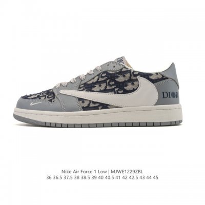 公司级 耐克 Nike Air Jordan 1 Low Og Sp Military Blue Aj1乔1倒勾 2025年新款 低帮篮球鞋 Aj1 乔丹1代