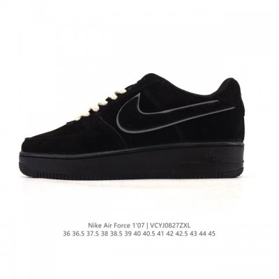 耐克 Nike Air Force 1 '07 Low 空军一号含气垫 小白鞋 2025年新款 低帮百搭厚底增高休闲运动板鞋。柔软、弹性十足的缓震性能和出色的中