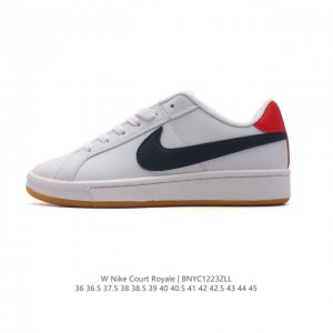 耐克 Nike 男女鞋秋冬季court Royale Ac运动鞋休闲鞋板鞋 百搭小白鞋，焕新演绎元年款设计，塑就复古网球风范。鞋款承袭简洁线条、经典系带系统和醒
