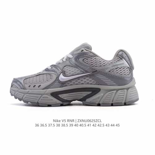 耐克 Nike 2025年新款 Nike V5 Rnr 轻量缓震支撑休闲鞋 舒适防滑耐磨低帮复刻运动鞋 厚底增高老爹鞋 Hj5228-003经典设计与现代工艺完
