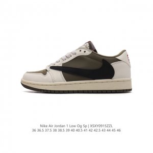 真标 耐克 Nike Air Jordan 1 Low Og Sp Military Blue Aj1乔1 倒勾 低帮篮球鞋 Aj1 乔丹1代 Aj1 乔1 反