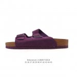 德国百年知名鞋履品牌 博肯Birkenstock 勃肯拖鞋系列凉拖鞋休闲沙滩凉鞋 Birkenstock勃肯德国进口男女款牛皮绒面革软底Arizona双扣拖鞋。