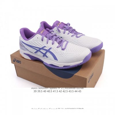 新品公司级 亚瑟士Asics Solution Speed Ff 2代 网球鞋Asics亚瑟士男士运动鞋专业网球鞋透气防滑厚底增高老爹鞋，Asics Solut