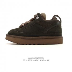 公司级 Ugg雪地靴 低帮短靴 时尚舒适女鞋俏皮可爱的百变造型， 美国轻奢品牌Ugg 平底系列冬季 雪地休闲保暖毛毛雪地靴。官方同步包装 检验标 材料采用原厂防