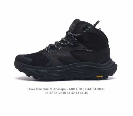 Hoka One One 阿纳卡帕中帮防水新款男女款春夏anacapa 2 Gtx 登山鞋 中低帮防水户外徒步鞋保护防滑舒适 鞋面采用了gtx防水透气薄膜，确保 - 点击图像关闭