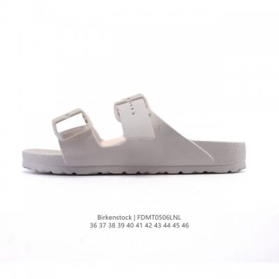 德国百年知名鞋履品牌 博肯Birkenstock 勃肯拖鞋系列凉拖鞋休闲沙滩凉鞋 广东原产#采用质地柔软牛皮革 中底搭载缓震软木橡胶 外置Eva轻量片装外底。
