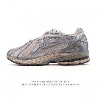 公司级真标 新百伦 New Balance M1906系列 复古运动鞋单品宝藏老爹鞋款。作为Nb最经典的档案鞋型之一，与 2一样，1906有着Nb最成熟的技术加