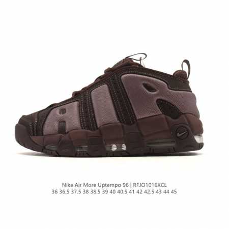 公司级 耐克 Nike Air More Uptempo '96 皮蓬全掌气垫男女子运动鞋厚底增高缓震慢跑鞋。续写 20 世纪 80 年代和 90 年代篮球运动 - 点击图像关闭