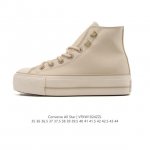 Converse All Star 匡威 2025年冬季新款 加绒加厚 全明星运动鞋 复古星标高帮休闲运动硫化百搭板鞋 男女鞋经典全皮革鞋学院风学生鞋 。这个系