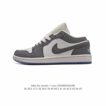 耐克 乔丹air Jordan 1 Low Aj1 乔1 乔丹1代aj1 低帮复古文化休闲运动篮球鞋。从19 年面世的元年款汲取设计灵感，采用简洁大方的经典外观 - 点击图像关闭