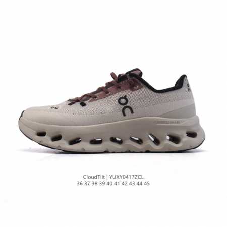 公司级 昂跑 On 训练鞋Cloudtitl 2025新品 蛇年限定 新年鞋子 男女同款防水缓震徒步鞋 厚底增高运动老爹鞋。缓震性能提升：Cloudtilt 采 - 点击图像关闭