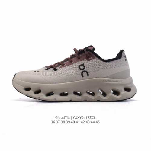 公司级 昂跑 On 训练鞋Cloudtitl 2025新品 蛇年限定 新年鞋子 男女同款防水缓震徒步鞋 厚底增高运动老爹鞋。缓震性能提升：Cloudtilt 采