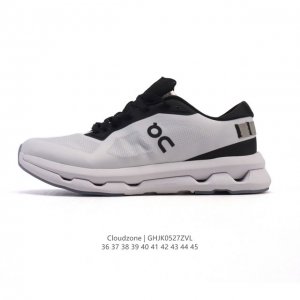 新品 昂跑 On 男女子25新款跑步鞋 Cloudzone 透气支撑缓冲抓地超轻 冰白灰色 On昂跑Cloudzone 2025春夏时尚休闲运动鞋以科幻短片 Z