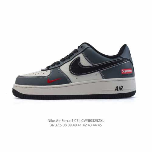 160 耐克 Nike Air Force 1 '07 Low 空军一号含气垫 小白鞋 2025年 蛇年新款 低帮百搭厚底增高休闲运动板鞋。柔软、弹性十足的缓震