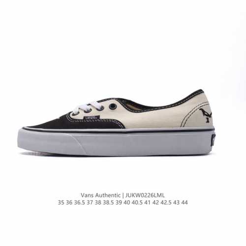 万斯Vans Authentic 经典安娜海姆 4孔低帮硫化滑板鞋休闲运动板鞋 尺码: 35-44含硫化半码 编码: Jukw0226Lml