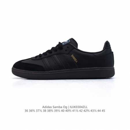 130 阿迪达斯 德训鞋 Adidas Originals Samba Og Shoes 经典运动鞋小白鞋「T头鞋」男女鞋 彰显休闲摩登风情的时尚经典鞋。它诞生 - 点击图像关闭