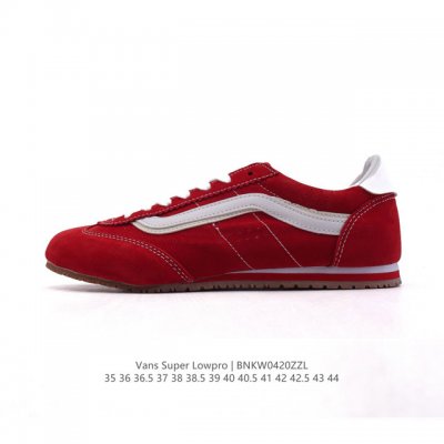 新品 Vans范斯新款Super Lowpro低帮休闲鞋复古百搭板鞋 Vn000D83Ccz早春复古风，Vans薄底鞋来助力！春天已经悄悄来临，上海的阳光明媚得