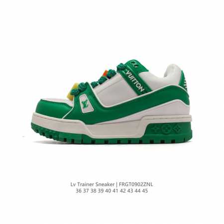 公司级 路易威登louis Vuitton Lv路易威登板鞋 时尚厚底增高运动鞋 潮男女鞋 舒适防滑底和百搭性霸屏整个时尚娱乐圈，细节调整完美主义！鞋面采用专柜 - 点击图像关闭