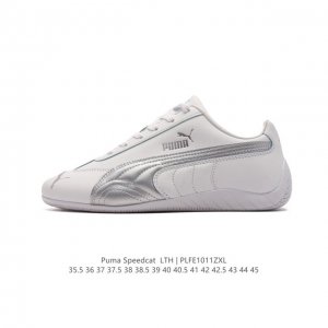 公司级 Puma Speedca Og 彪马极速赛车系列低帮德训风拼接复古百搭休闲运动赛车鞋 鞋款从80、90年代赛车手所穿的防火赛车鞋为原型，鞋身线条模仿了赛