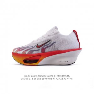 公司级 耐克 Nike Air Zoom Alphafly Next% 3代 马拉松三代 原标原盒真碳纤维 真Zoom X 气垫正确版型！鞋面采用更轻质更透气的