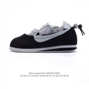 220 【新品公司级】耐克 Nike Cortez X Clot 太极阴阳可拆卸阿甘跑鞋 潮运动鞋 Dz3239-002珍藏潮鞋,Clot联手Nike打造“功夫