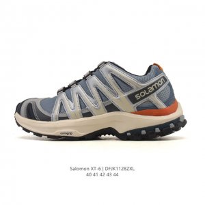 公司级 萨洛蒙 Salomon 男款 城市轻户外防水透气舒适耐磨休闲穿搭运动鞋 透气潮流穿搭日常休闲老爹鞋 Xt-6 Expanse 萨洛蒙的户外休闲运动鞋以舒