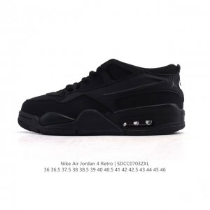 耐克 Nike Air Jordan 4 Retro Og迈克尔 乔丹Aj4代乔4 低帮复古休闲运动文化篮球鞋。秉承轻量化的速度型篮球鞋设计思想完成设计，降低重