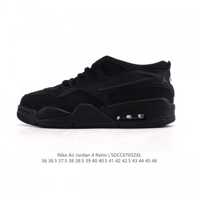 耐克 Nike Air Jordan 4 Retro Og迈克尔 乔丹Aj4代乔4 低帮复古休闲运动文化篮球鞋。秉承轻量化的速度型篮球鞋设计思想完成设计，降低重