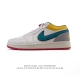 耐克 乔丹Air Jordan 1 Low Aj1 乔1 乔丹1代Aj1 低帮复古文化休闲运动篮球鞋.北面北脸联名。该鞋款从 1985 年元年款汲取设计灵感，焕
