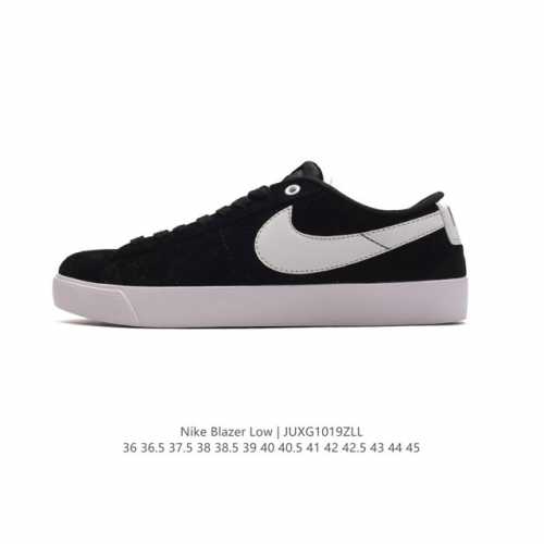 真标 Nike耐克 SB Blazer Zoom Low 经典运动休闲鞋滑板鞋开拓者低帮滑板鞋运动休闲鞋男 女滑板鞋锐意革新经典篮球鞋。设计灵感源自 Grant