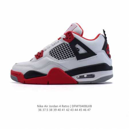 特价原价 元 耐克 Nike Air Jordan 4 Retro Og迈克尔 乔丹Aj4代乔4 中帮复古休闲运动文化篮球鞋 2025年新款 新年红鞋子。秉承轻 - 点击图像关闭