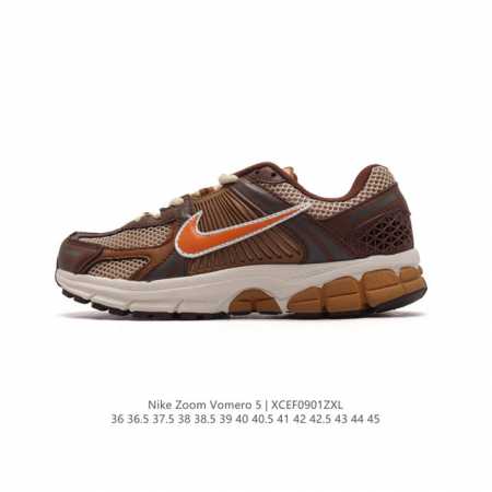 Nike 耐克夏季 Zoom Vomero 5 运动鞋休闲训练跑步鞋。Nike Zoom Vomero 5 男女子运动鞋妥帖包覆足部，提供透气支撑效果。耐穿材料 - 点击图像关闭