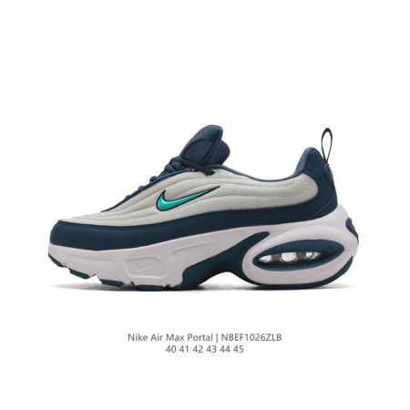 新款 耐克 NIKE AIR MAX PORTAL 休闲厚底增高气垫老爹运动鞋 2024新款鞋型 Nike Air Max Portal 跟高5公分左右 是NI - 点击图像关闭