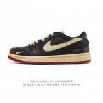 耐克 乔丹Air Jordan 1 Low Aj1 乔1 乔丹1代Aj1 低帮复古文化休闲运动篮球鞋。该鞋款从 1985 年元年款汲取设计灵感，焕新演绎简约经典