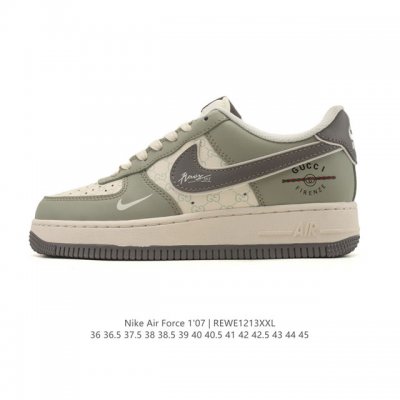 公司级 Af1耐克 Nike Air Force 1 ‘07 Low 空军一号 厚底增高百搭运动板鞋 原楦头原纸板 打造纯正空军版型，专注外贸渠道 全掌内置蜂窝