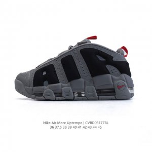 200 【公司级】耐克 Nike Air More Uptempo '96 皮蓬全掌气垫男女子运动鞋厚底增高缓震慢跑鞋。续写 20 世纪 80 年代和 90 年