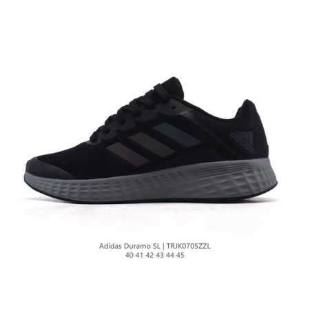 Adidas阿迪达斯官方Duramo Sl 男子训练备赛轻盈疾速网面跑步鞋。这款Adidas运动鞋，旨在伴你日常跑步。贴合设计，力求打造舒适脚感。从长距离户外跑 - 点击图像关闭