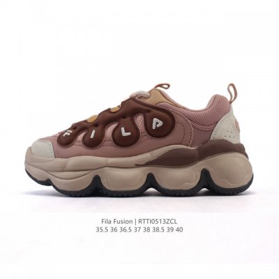 斐乐 女款老爹鞋 Fila Fusion 厚底增高百搭运动鞋 意大利百年经典运动品牌，网红单品 小红书推荐爆款 Fila斐乐新款小白鞋斐乐潮牌文化街头风运动鞋，