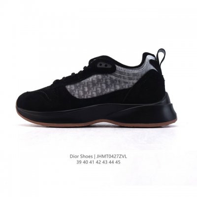 公司级 Dior 迪奥 高奢品牌 彰显高级气质 Dior 运动鞋低帮系列复古休闲鞋时尚慢跑鞋厚底老爹鞋圆头系带 运动跑鞋 生活休闲鞋 男款 时髦单品 时尚百搭