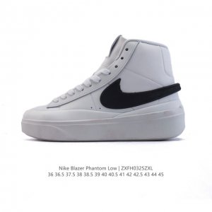 160 耐克 新款（Nike）Blazer Phantom Hi 高帮男女子运动板鞋 厚底增高休闲鞋。采用轻盈利落设计，焕新演绎经典鞋款。该鞋款带来舒适足底体验