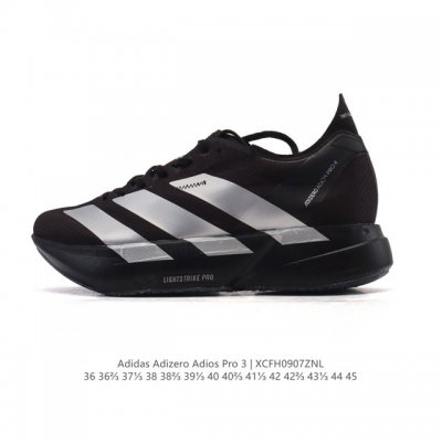 阿迪达斯 Adidas Adizero Adios pro 4 舒适防滑耐磨 低帮 休闲跑步鞋 男女款厚度增高老爹鞋 2025年，Adidas推出了Adidas