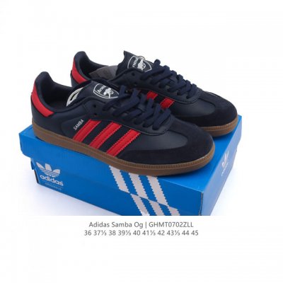 阿迪达斯 德训鞋 Adidas Originals Samba Og Shoes 经典运动鞋小白鞋 T头鞋 男女士板鞋 彰显休闲摩登风情的时尚经典鞋。它诞生于5
