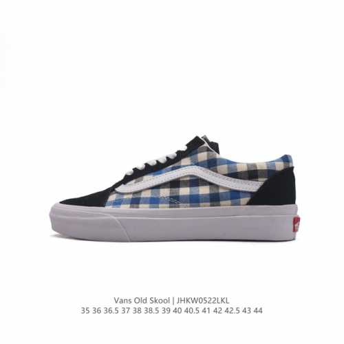 万斯 Vans Og Oid Skool百搭休闲低帮运动滑板鞋 。其实style 36就是现在风靡潮流的vans鞋款old Skool的og版本。历经岁月洗礼的