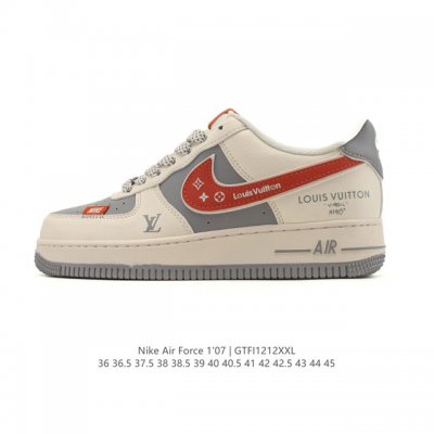 公司级 Af1耐克 Nike Air Force 1 ‘07 Low 空军一号 厚底增高百搭运动板鞋 原楦头原纸板 打造纯正空军版型，专注外贸渠道 全掌内置蜂窝