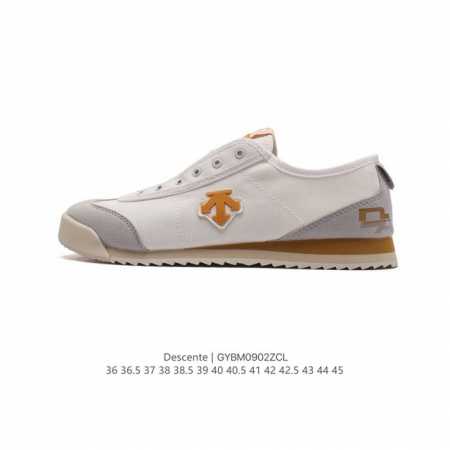 公司级descente迪桑特chron系列板鞋男女同款chron复古运动休闲鞋帆布鞋 货号：D4231Lsn14 码数：36-45 含半码 编码：Gybm090 - 点击图像关闭