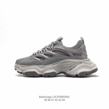 潮奢 巴黎世家 Balenciaga 男士厚底增高板鞋老爹鞋运动鞋，Balenciaga 最新爆款低帮系带休闲运动板鞋 专柜同步上架香港、美国、巴黎各大时尚博主 - 点击图像关闭