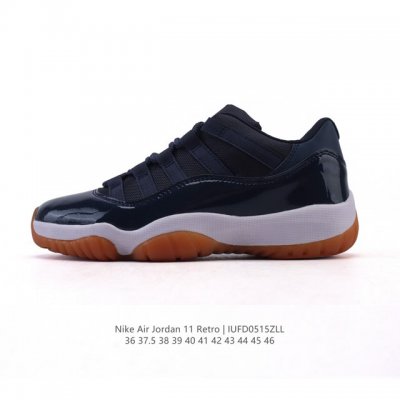耐克乔丹11代 Nike Air Jordan 11 Retro 复刻男女运动鞋 Aj11代 低帮篮球鞋，经典设计，深受球员与球迷喜爱 是 Jordan 品牌的
