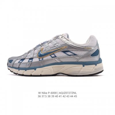 公司级 耐克 Nike 男女子休闲运动鞋 P-6000Premium 轻便舒适透气防滑缓震耐磨跑步鞋。P-6000 是一款植根于 0 年代风格的混合款式，让人想